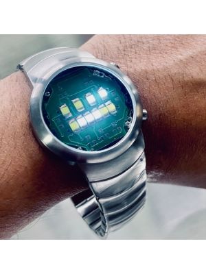 01 The One Binary LED Watch, SAMUI MOON - Circuit Custom
