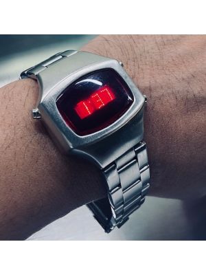 Dot MATRIX Retro RED LED Watch