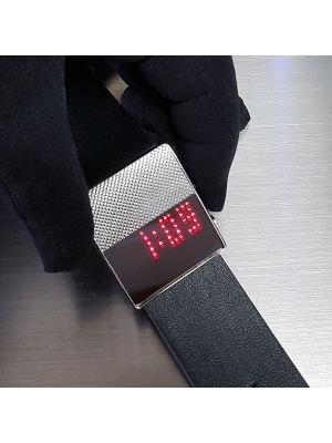 BLACK DICE GAMER LED WATCH RED DOT MATRIX DISPLAY