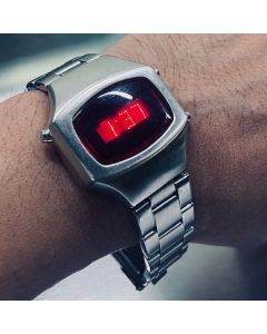 Dot MATRIX Retro RED LED Watch