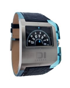 01 THE ONE EDGE WATCH JUMP HOUR ROTATING DISC HANDLESS DESIGNER WATCHES