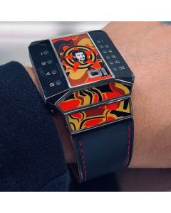 01 THE ONE, SPLIT SCREEN - LED Binary Watch - ART EDITION