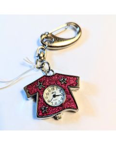 Keychain Pink Sparkle Shirt 