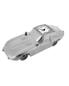 Vintage JAGUAR CAR Miniature Desktop Collectible Clock