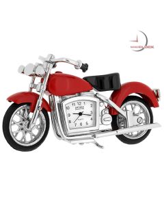Mini Clock, Red Tank HARLEY style MOTORCYCLE