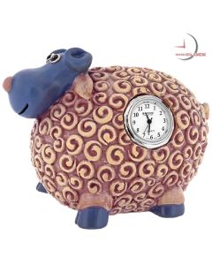 Sheep, Animal  Coin Bank Miniature Clocks, Mini Clock