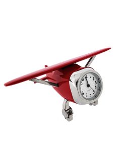 CESSNA AIRPLANE MINIATURE PLANE AVIATION FLIGHT PILOT COLLECTIBLE MINI CLOCK 