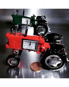 FARM TRACTOR MINIATURE VINTAGE STYLE COLLECTIBLE AMERICAN MINI CLOCK