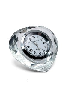 CRYSTAL HEART CLOCK 