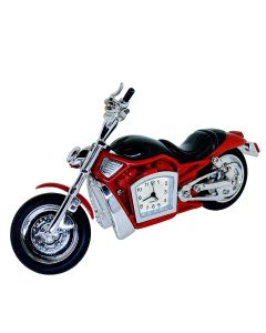 MOTORBIKE MINI DESK CLOCK MOTORCYCLE COLLECTIBLE GIFT