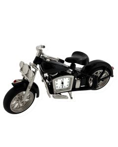VINTAGE CLASSIC MOTORCYCLE MINI DESK CLOCK COLLECTIBLE GIFT