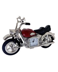 STREET BIKE MOTORCYCLE MINI DESK CLOCK COLLECTIBLE GIFT