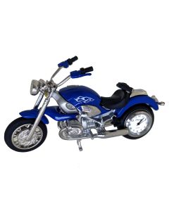 MOTORBIKE MINI DESK CLOCK MOTORCYCLE COLLECTIBLE
