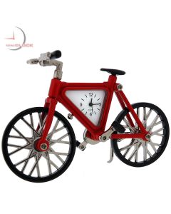 MOUNTAIN BIKE Miniature Desktop Collectible Clock