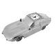 Vintage JAGUAR CAR Miniature Desktop Collectible Clock