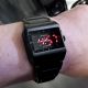 LWS SHADOW WATCH STAINLESS STEEL DUAL TIMEZONE HYBRID ANALOG LED UNISEX JAPANESE WATCHES 