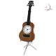 ACOUSTIC GUITAR MINIATURE MUSIC INSTRUMENT COLLECTIBLE MINI CLOCK