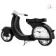 MOPED SCOOTER MINIATURE VESPA COLLECTIBLE MINI CLOCK DESKTOP GIFT