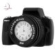 Miniature Clock, Deluxe Black DIGITAL CAMERA
