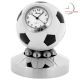 Miniature Clock, SOCCER/FOOTBALL TROPHY w/ Spinning Action