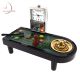 ROULETTE TABLE Casino Collectible Mini Clock - Wheel will spin!