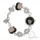 Miniature Clock, Silver BETTY BOOP WATCH