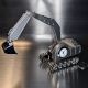 EXCAVATOR HEAVY EQUIPMENT COLLECTIBLE MINI CLOCK
