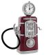 GAS PUMP MINIATURE VINTAGE STYLE PETROL COLLECTIBLE MINI CLOCK 
