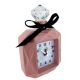 PERFUME BOTTLE MINIATURE DIECAST ALARM MINI CLOCK