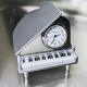PIANO BABY GRAND MINIATURE COLLECTIBLE GIFT MUSIC DESKTOP CLOCK 