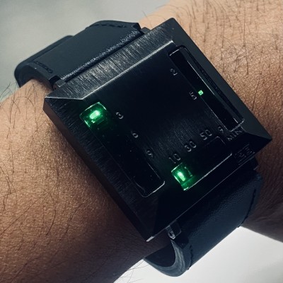 Twelve 5-9 C - LED Watch - BKML / Green