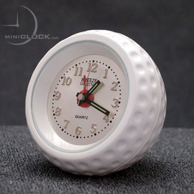 Miniature Clocks, Mini Sports Golf Ball Alarm Clock!