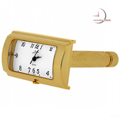 Razor, Shaver Gold Miniature, Mini Clock