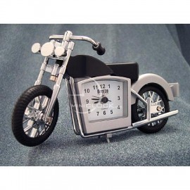 Mini Black Harley Motorcycle - ALARM CLOCK