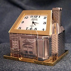 Miniature Clock, Mini 2 Tone House, Home, Real Estate