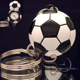Mini Clocks, Soccer, Football Sports Clock Keychain