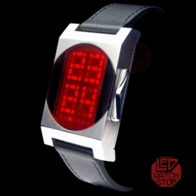 DIGITBEAT LED Watch - Dot Matrix Red