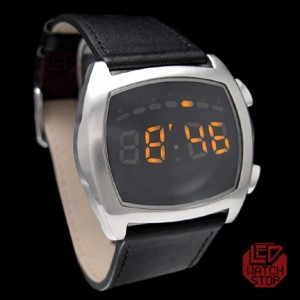 Digital LED Watch - VALOR 4 - CW orange 