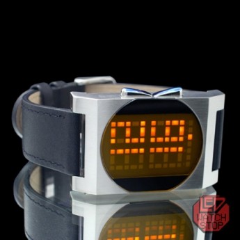 DIGITBEAT LED Watch - Dot Matrix Orange