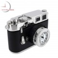 CAMERA 35MM MINIATURE VINTAGE STYLE PHOTOGRAPHY COLLECTIBLE MINI CLOCK