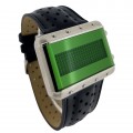 GALAXY - VERY RARE VINTAGE SCROLLING LED WATCH w/ GREEN DISPLAY by CW 