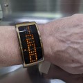 Giordano Curve Dot Matrix LED Watch