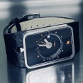 Lip 1870932 Fridge Analog Display Swiss Quartz Black Watch