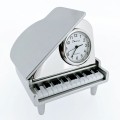 PIANO BABY GRAND MINIATURE COLLECTIBLE GIFT MUSIC DESKTOP CLOCK 